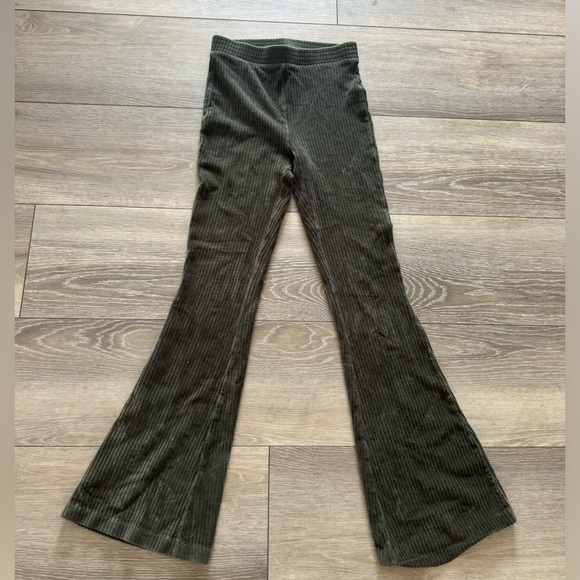 aerie Pants - Aerie Ribbed Flare Lounge Pants